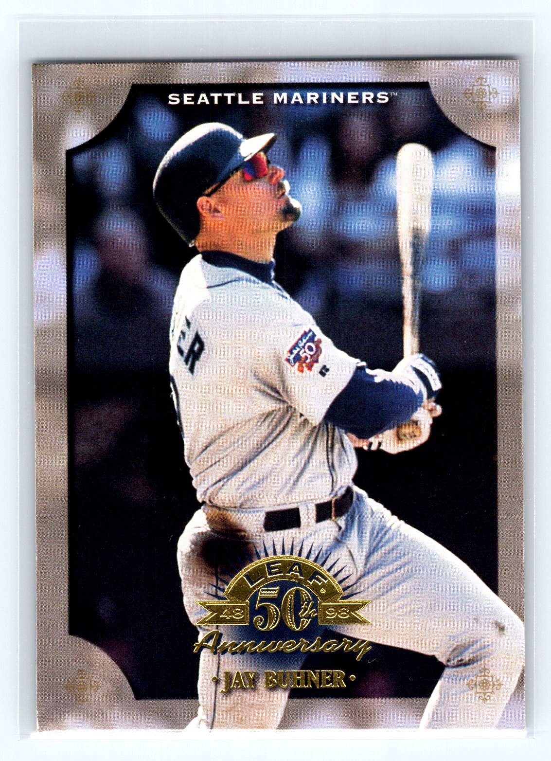 1998 Leaf #108 Jay Buhner Seattle Mariners