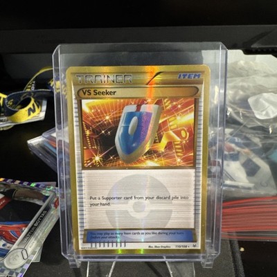 Pokemon Card VS Seeker 110/108 Secret Rare XY Roaring Skies Gold Rare - LP