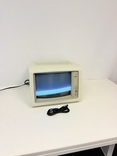 IBM 5154 Enhanced Color Display EGA CRT Monitor Clean Inside Tested