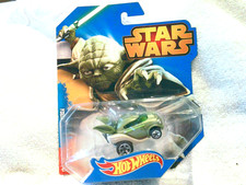 Disney Star Wars "Yoda " Hot Wheels Car ( please read )