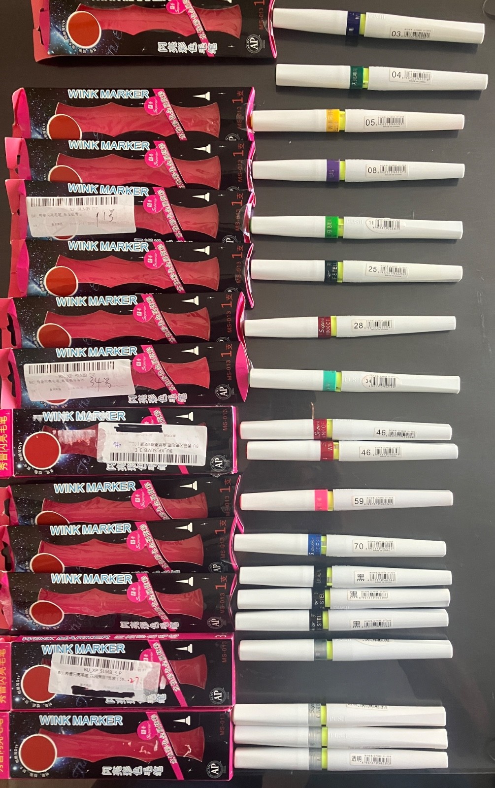 SUPERIOR BRAND, WINK OF STELLA GLITTER BRUSH PENS, CHOOSE YO