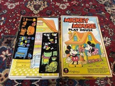 Vintage MICKEY  MINNIE MOUSE PLAYHOUSE COLORFORMS 1980  s Walt Disney