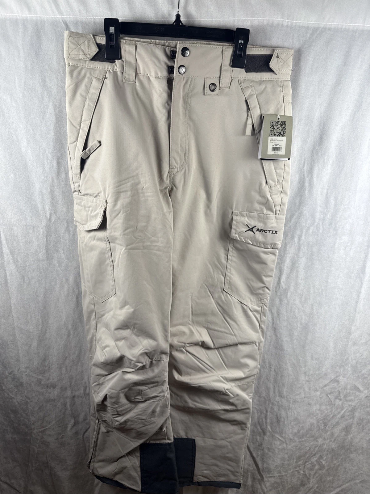 ARCTIX MEN'S SNOW SPORTS CARGO PANTS ADJUSTABLE WAIST INSULATED Small 29-30/32