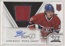 2013 Rookie Anthology Luxury Suite Memorabilia /99 Nathan Beaulieu #131 Auto 0m0