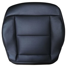 Black Artificial Leather Seat Cover Front Driver Side Bottom 2010-2014