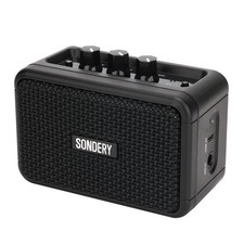 Mini Guitar Amp for Guitars 5W Speakers Rechargeable Portable Pratice Small A...