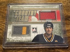2011-12 ITG Canada VS the World My Country Team Gold 1/10 Mario Lemieux HOF 1b2u