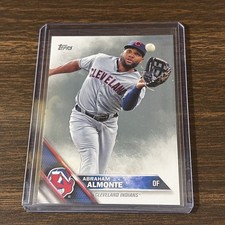 2016 Topps - Abraham Almonte #556 Cleveland Indians