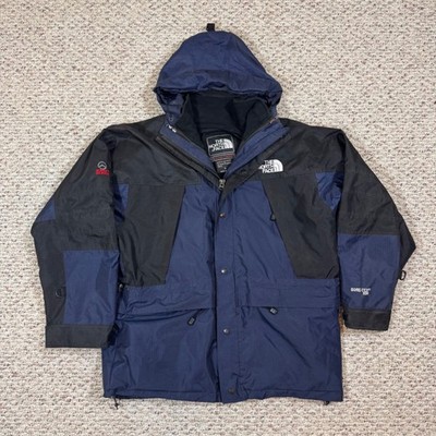The North Face Summit Series Gore-Tex XCR Jacket Mens L Navy Black Waterproof