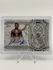2024 Topps Royalty UFC Jamahal Hill Regalia Relic Auto /99 #RRS-AAN 