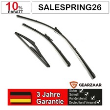 Scheibenwischer + Heckwischer Satz für Opel Corsa D S07 2006-2014 ABS-Kunststoff