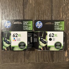 Genuine HP 62XL Ink Cartridge Combo for HP OfficeJet HP ENVY Printers EXPIRED
