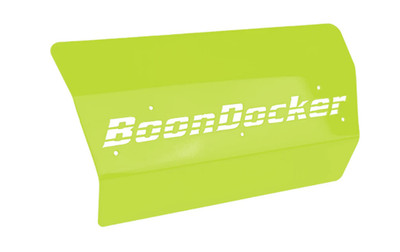 Boondocker POWDER COATED Muffler Cover Double-Down Lime Green Ski-Doo Gen4 BOP-R
