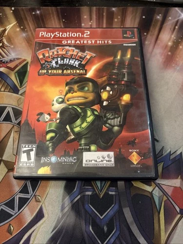 Ratchet & Clank Up Your Arsenal  PS2 CIB W/ Manual - PlayStation 2