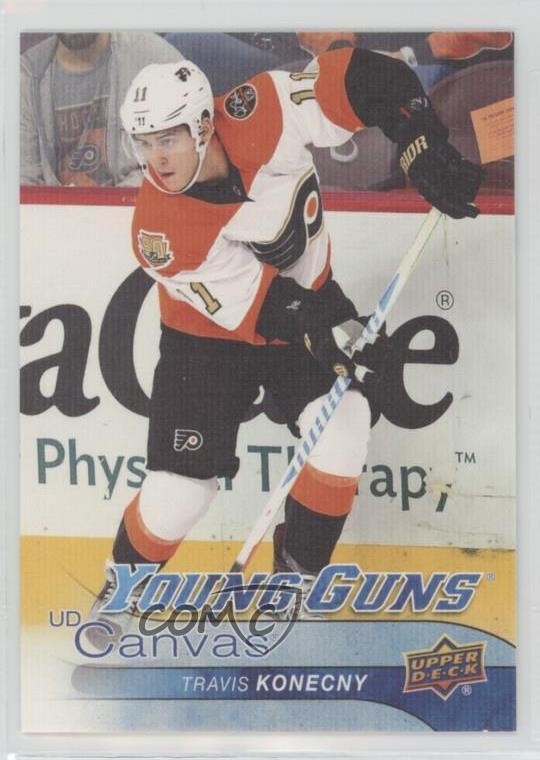 2016-17 Upper Deck UD Canvas Young Guns Travis Konecny #C234 8hk