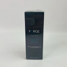 Forge Skin Men's Beef Tallow Based Face Serum 1.77 Fl Oz / 50mL NEW SEALED!