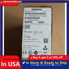 New Siemens 6SE6420-2UD17-5AA1 6SE6 420-2UD17-5AA1 MICROMASTER420 without filter
