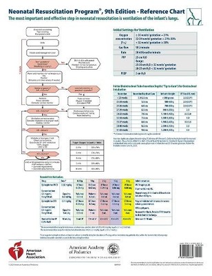 NRP399 NRP Wall Chart by  American Academy of Pediatrics (AAP... - 9781610028639