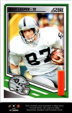 2025 Score FOOTBALL #83 Dave Casper