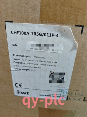 1PC Brand New Invt CHF100A-7R5G/011P-4 inverter Fast transportation