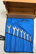 New Williams Sae Ws-1170sca Supercombo 7 Pc Wrench Set With Pounch- Made In Usa New Williams Sae Ws-1170sca Supercombo 7 Pc Wrench Set With Pounch- Made In Usa