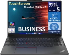Lenovo ThinkPad E16 Gen 2 Touch 16.0" Intel Ultra 5-125U 16GB 256GB SSD W11Pro