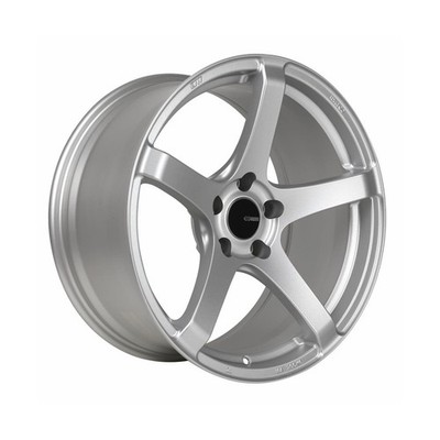 Enkei 476-780-6535SP KOJIN Tuning Wheel 17x8 +35 5x114.3 Silver Paint