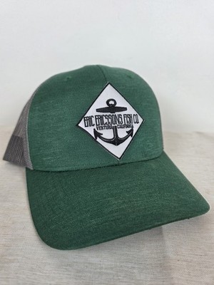 Eric Ericsson's Fish Co Trucker Hat Green Ventura California Osfm