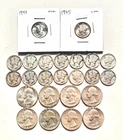$3.60 Face Value 90% Constitutional Silver Lot inc. 2 UNC Mercury Dimes