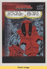 2019 Upper Deck Marvel Silver Deadpool I want you to tell me ain't… READ 00ah