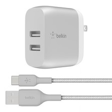 Dual Port USB Wall Charger Fast Charging