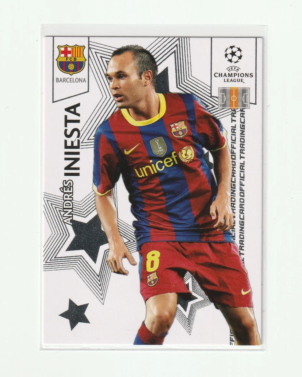 2010-11 Panini UEFA Champions League - Andres Iniesta #16 for sale
