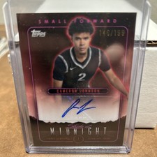 2024 Topps Midnight Basketball Cameron Johnson Stroke of Midnight Auto /199 🔥🏀