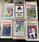 LOT (40) STAR ROOKIE BASEBALL FOOTBALL PSA SGC 8 9 10 GEM MINT GRADED CARDS
