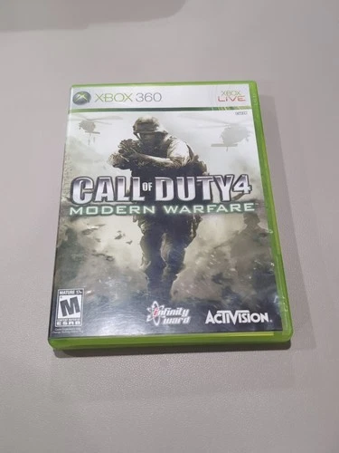 Call of Duty 4: Modern Warfare - Xbox 360 Case + Manual Included