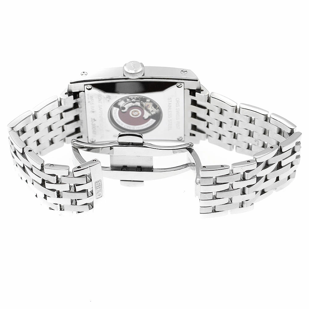 Oris Rectangular Date Automatic Men's Watch B-Use… - image 4