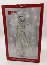 Angel Home Collection Fiber Optic Acrylic Angel. *New Open Box* JC Penney 