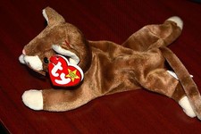 ESTATES SALE TY BEANIE BABIES "Pounce" the cat  Aug. 28th 1997 