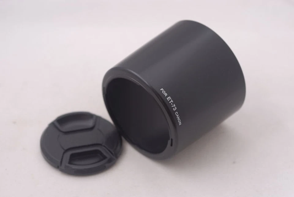 New Hood for Canon ET-73 + 67mm Cap for EF100mm f/2.8L Macro USM Lens