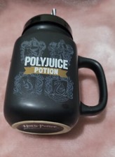Harry Potter Cup Collection (Polyjuice Potion) Black Drinking Mug, Straw,RRP� 29