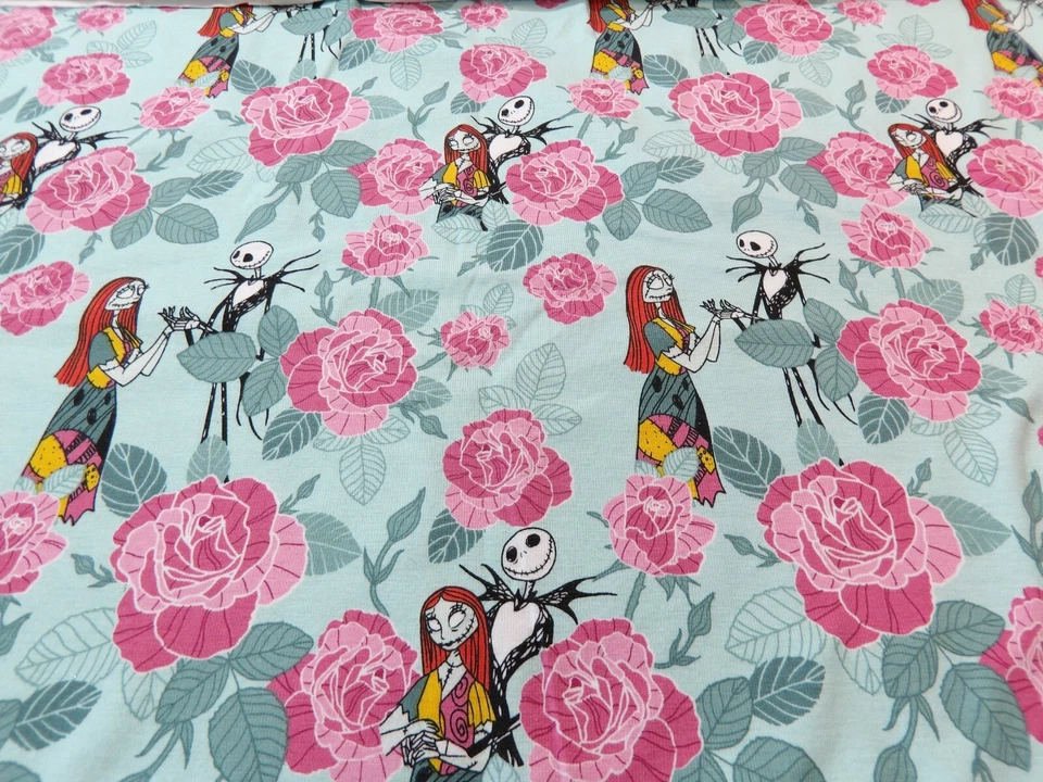 Creative Products Knit Fabric - Nightmare Before Christmas - 1/2 yard -C-648-P - Image 3 of 4