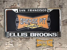Ellis Brooks Chevrolet San Francisco License Plate Frame