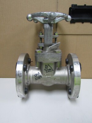   NEW SMITH 1 1/2'' FLANGE STAINLESS STEEL GATE VALVE FLANGED 300 MODEL 0830
