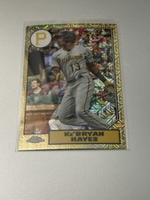 2022 Topps Chrome 1987 Gold Mojo #T87C-97 Ke'Bryan Hayes Pittsburgh Pirates
