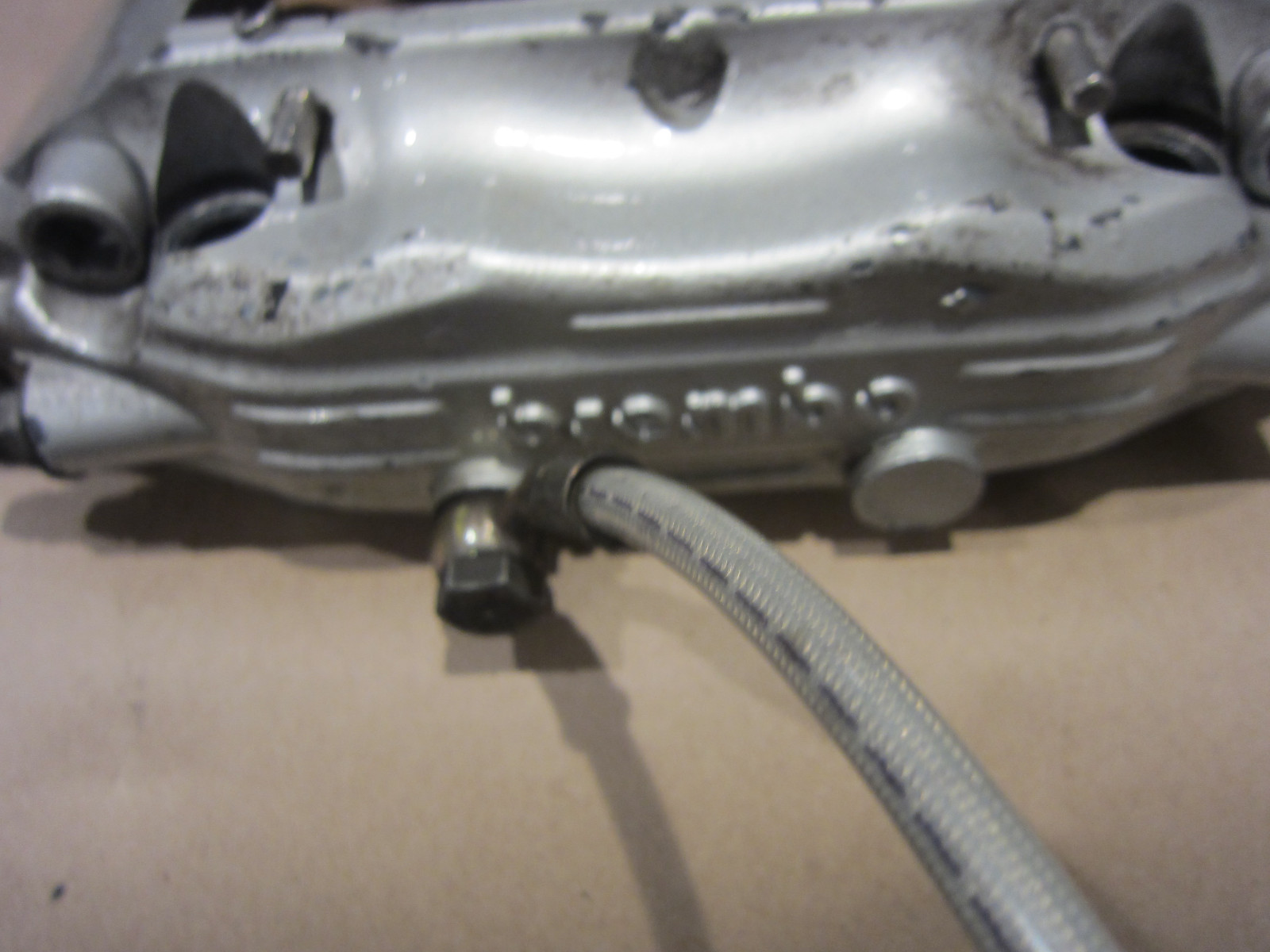 Lamborghini Gallardo, LH Left Rear Brake Caliper # 400615405L 
