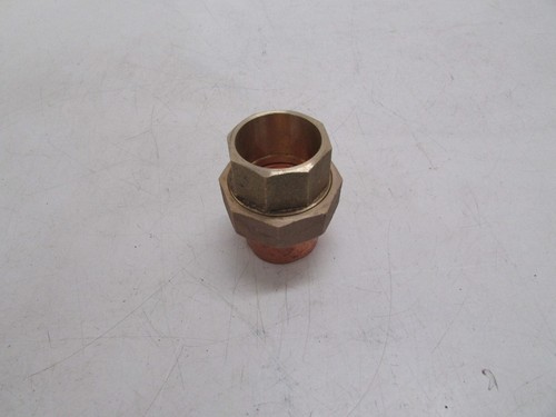 New. 1 inch, 1'' Lead Free Copper Brass Sweat Female Union - Picture 2 of 4