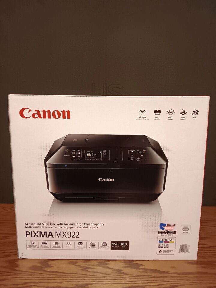 Canon PIXMA MX922 Wireless Office All-in-One Printer - 9600 dpi 