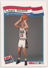 1991-92 NBA Hoops Chris Mullin USA #57