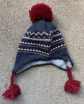 Marineblaue Chullo Mütze mit Quasten (Pep&Co) - Jungen 6-12 Jahre