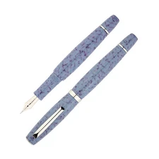 Scribo La Dotta Fountain Pen in Ninfea - Double Broad 18kt Gold Nib - NEW